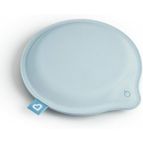 Rechargable Munchkin Lulla-Vibe Vibrating Pad, Baby Sleep Soother for Crib Mattresses, Bassinets, Strollers, Nap and Sleep Aid for Babies and Infants, Rechargeable, Light Blue