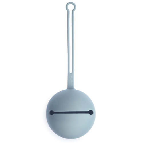 Mushie Baby Silicone Pacifier Case-Powder Blue