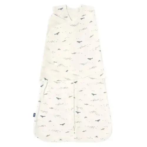 Ocean Life Cotton Swaddle | HALO