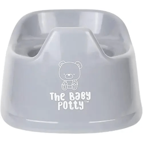 The Baby Potty - Mini Potty | Early Potty Training | Elimination Communication | Portable & Lightweight | Promote Independence | Child Training Toilet (Gray)