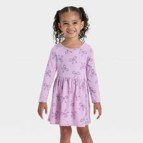 Toddler Girls' Long Sleeve Dress - Cat & Jack™