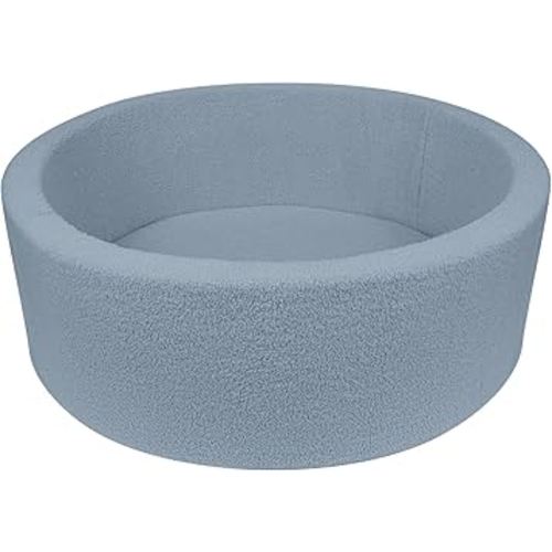 Kids Foam Ball Pits for Toddlers Babies Dogs Cats, Soft Infant Baby Ball Pit Pool for Girls and Boys Gifts, (Balls NOT Included) Imitation Teddy Colours