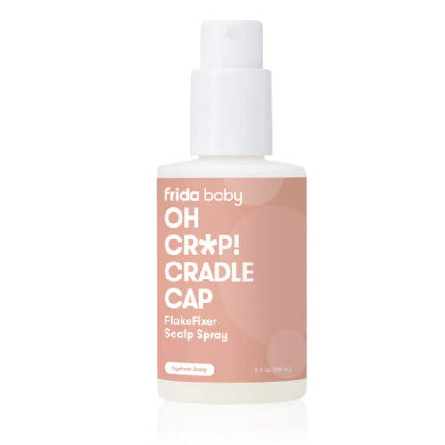 Oh Cr*p! Cradle Cap FlakeFixer Scalp Spray – Frida | The fuss stops here.