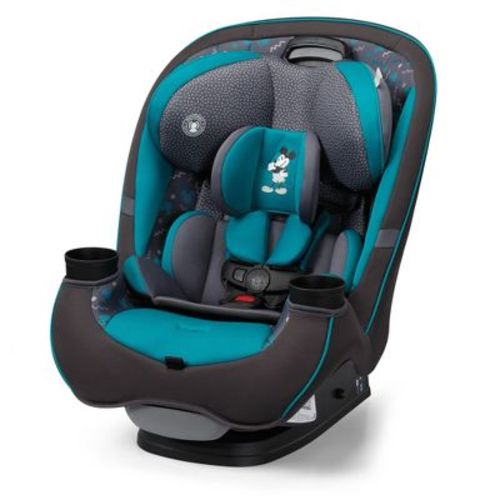 Disney Baby Grow and Go All-in-One Car Seat - Mickey Sprinkle: Machine Washable, Cup Holder, Rear Facing 5 lbs+