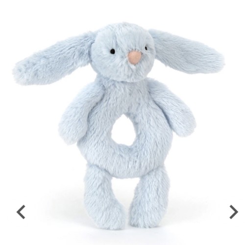 Bashful Bunny Ring Rattle