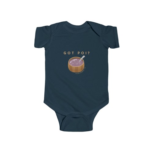 Hawaiian Infant Bodysuit, 'Got Poi' Hawaiian Food Onesie for Baby, Hawaii Baby Shower Gift, Unisex Baby Clothing, Infant Onesie