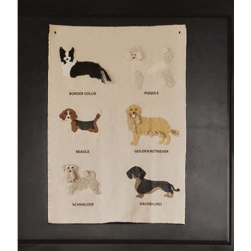 COTTON DOG WALL HANGER