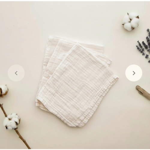 Muslin Squares 3-pack