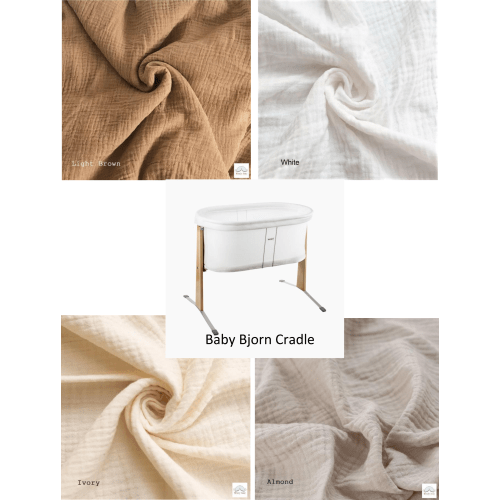 Baby Bjorn Bassinet Cradle Custom Made Fitted Sheet - Organic Cotton G – Wendy Anne