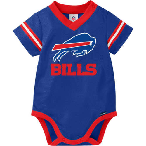Baby Boys Buffalo Bills Short Sleeve Jersey Bodysuit
