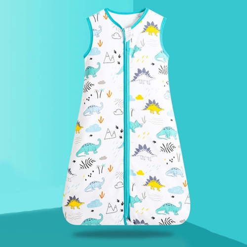 Mifsaly Baby Sleep Sacks 0-24 Months Two-Way Zipper Wearable Blanket Soft Cotton Newborn Sleeveless Sleepsacks