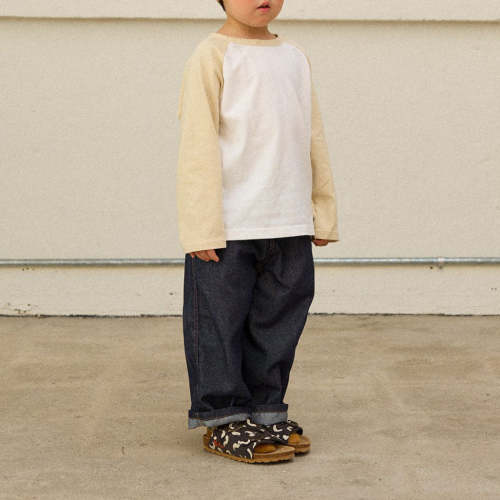 Toddler F25 Comfy Pull-on Denim Pants (2-8y) - Denim | AT NOON STORE