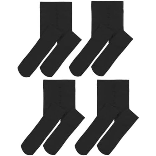 Century Star 4 Pairs Tights for Girls-Soft Footed Ballet Dance Toddler Tights Stockings School Uniform Kids Leggings