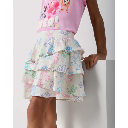 Bluey Playtime Crew Ruffle Skort | Little Sleepies