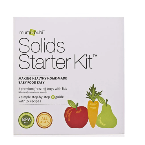 Solids Starter Kit baby food freezer trays, 2 trays | MUMI & BUBI – mumi&bubi