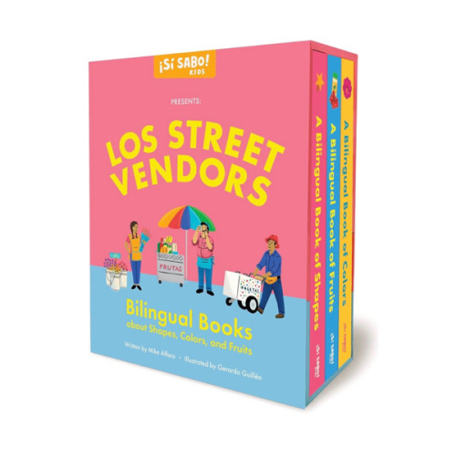 Los Street Vendors: Bilingual Book Set about Shapes, Colors, and Fruits (Si Sabo Kids)