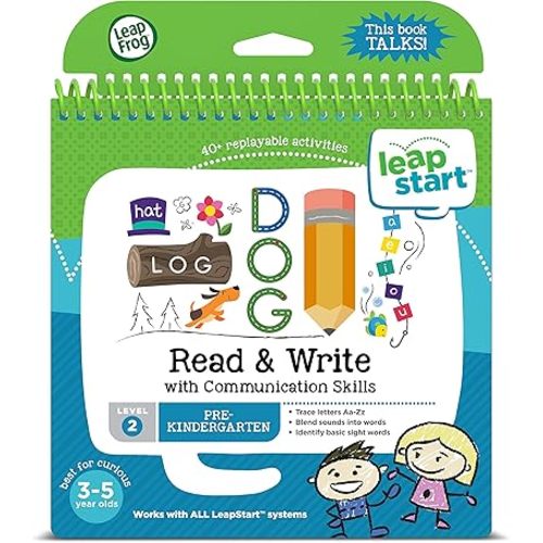 LeapFrog LeapStart Pre-Kindergarten Activity Book: Read & Write and Communication Skills