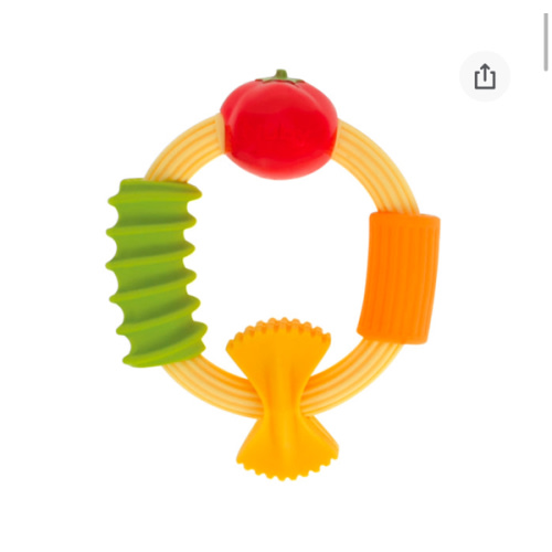 Pasta Silicone Teething Ring