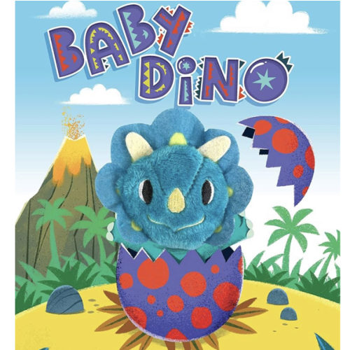 Baby Dino - Childrens Finger Puppet Board Book - Interactive - Novelty (Finger Puppet Storybooks for Babies & Toddlers)