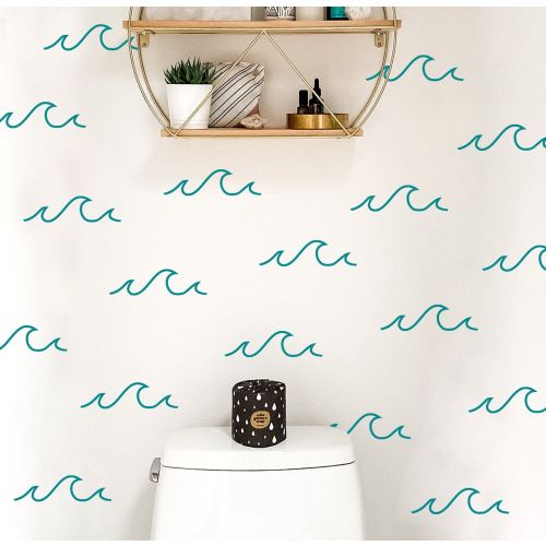 Wave Wall Decals (Set of 52)