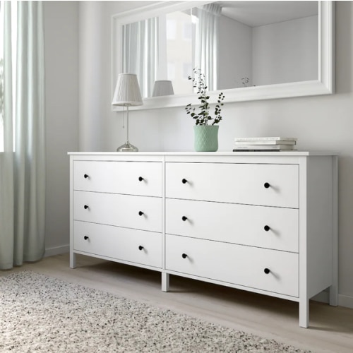 KOPPANG 6-drawer dresser white 67 3/4x32 5/8 "