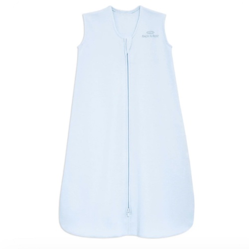 Blue Cotton Wearable Baby Blanket S | HALO