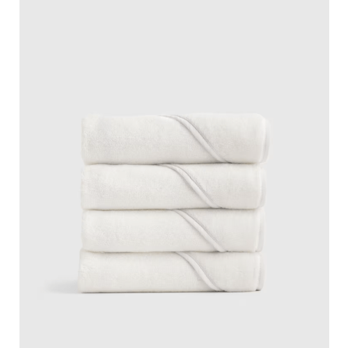 Organic Turkish Cotton Baby Hooded Towel Set 4-Pack