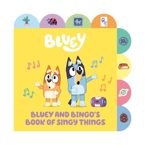 Bluey and Bingo's Book of Singy Things - by Penguin Young Readers Licenses (Board Book)