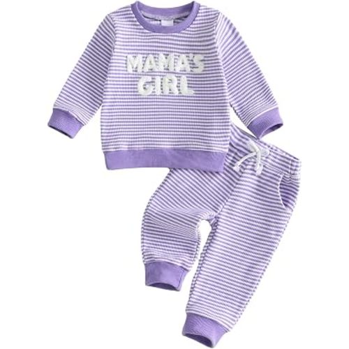 Baby Girl Outfits Toddler Fall Clothes Mamas Girl Sweatshirt Tops Pants