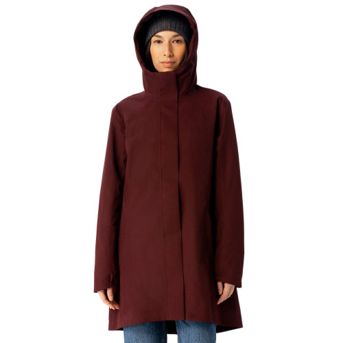 Women\'s Waterproof Rain Jackets | Burgundy