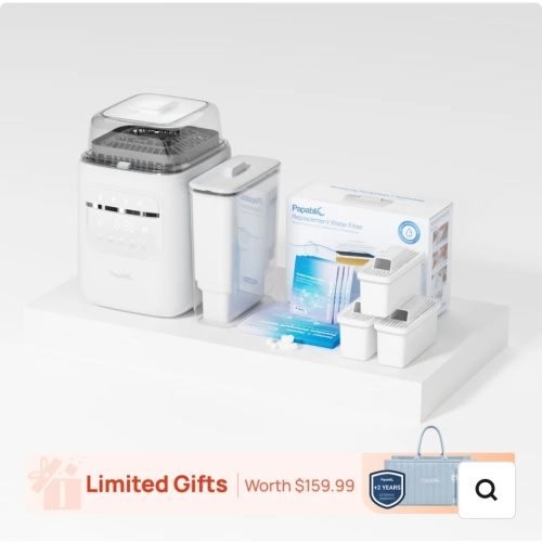 Papablic SafeguardPlus Bottle Washer+3-Month Maintenance Kit