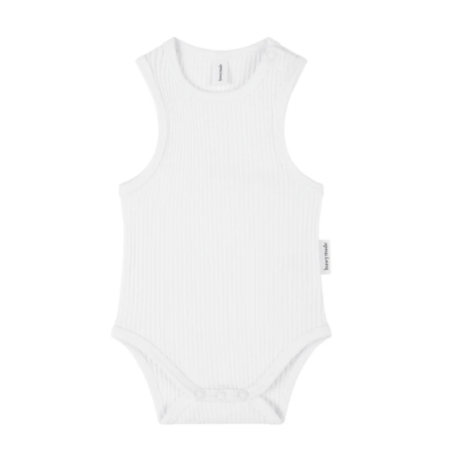 Baby Summer Onesie - White