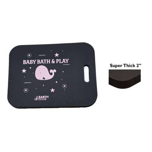 Earth Edge Premium Foam Kneeling Pad - 15"x20"x2" Pink Multi-purpose Comfort Mat