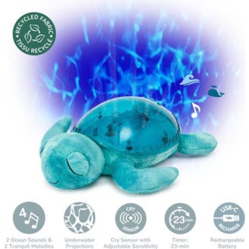 Tranquil Turtle Eco - Nightlight Projector toy & Soothing Sound Machine for Better Sleep