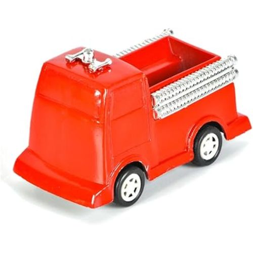 Rhode Island Novelty Pull Back Toy Firefighter Fire Engine Truck Costume Accessory