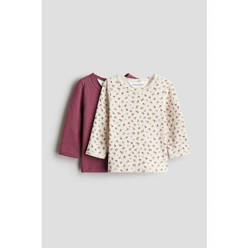 2-PACK COTTON JERSEY TOPS