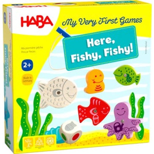 My Very First Games - Here Fishy Fishy! Magnetic Fishing Game Ages 2+ Made in Germany Toddler Games, Learning Toys, Preschool Toys