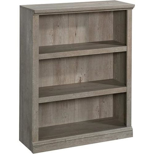Sauder Miscellaneous Storage 3-Shelf Bookcase/ Book shelf, Mystic Oak finish