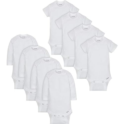 Onesies Brand unisex-baby 8-pack Short Sleeve Mix & Match Bodysuits