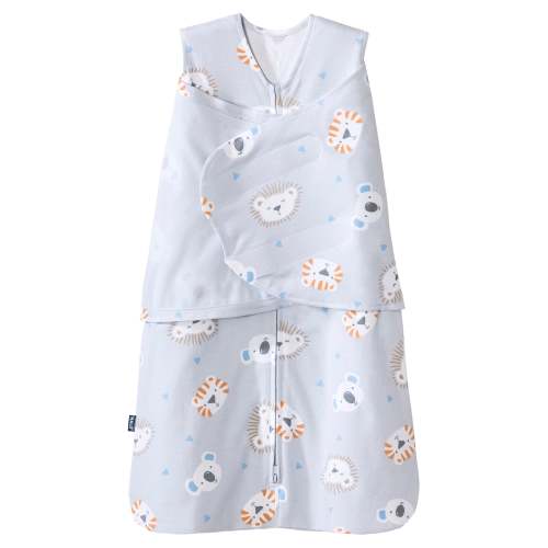 Lion Tigers Bears Cotton Swaddle - Newborn & Small | HALO