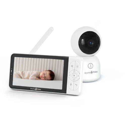 Primo Passi - Smart Wi-Fi Baby Monitor with 5” HD Screen, Night Vision & App Control