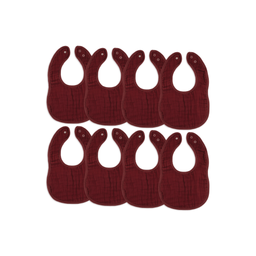 Muslin Bibs - Pack of 8