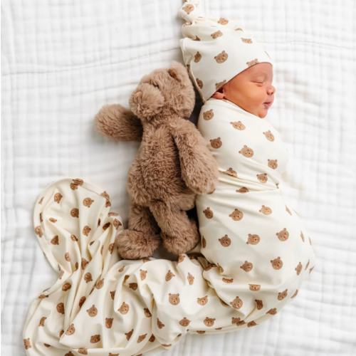 Teddy Swaddle Blanket