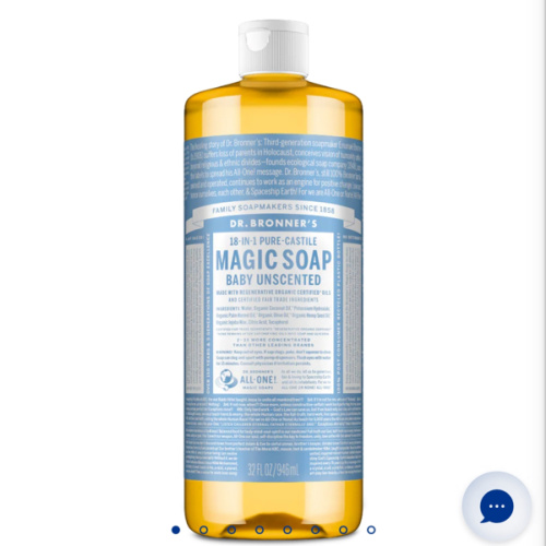 Unscented - Pure-Castile Magic Soap