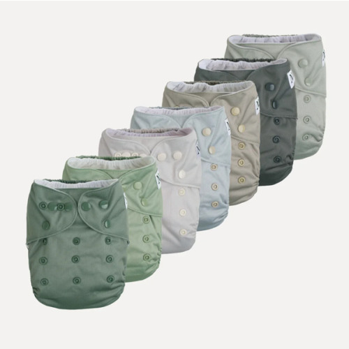 Morning Dew - Full Cloth Diapering Set Up