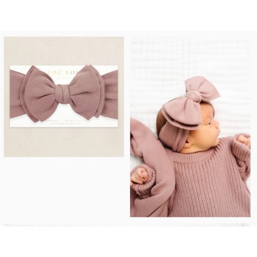 Knit Headband - Mauve