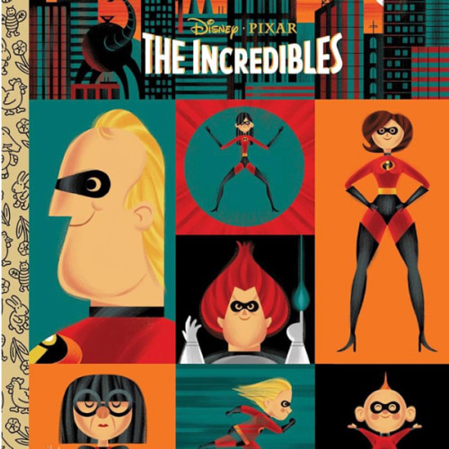 The Incredibles (Disney/Pixar The Incredibles) (Little Golden Book)