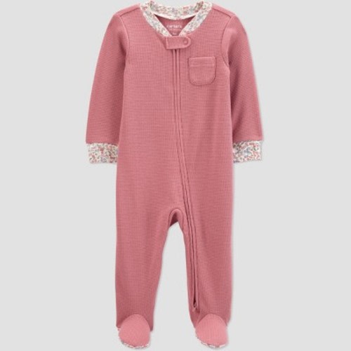 Carter's Just One You® Baby Girls' Floral Sleep N' Play - Pink Newborn