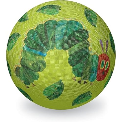 Crocodile Creek Playground Ball - Durable Rubber Ball for Kids Ages 3 and Up - Bouncy Inflatable Ball for Kickball, Indoor Games, and Outdoor Sports - PVC-Free