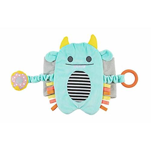 Dr. Brown’s Gripebelt for Colic Relief, Heated Tummy Wrap, Baby Swaddling Belt for Gas Relief, Natural Relief for Upset Stomach in Babies and Toddlers, Blue Monster, 3m+